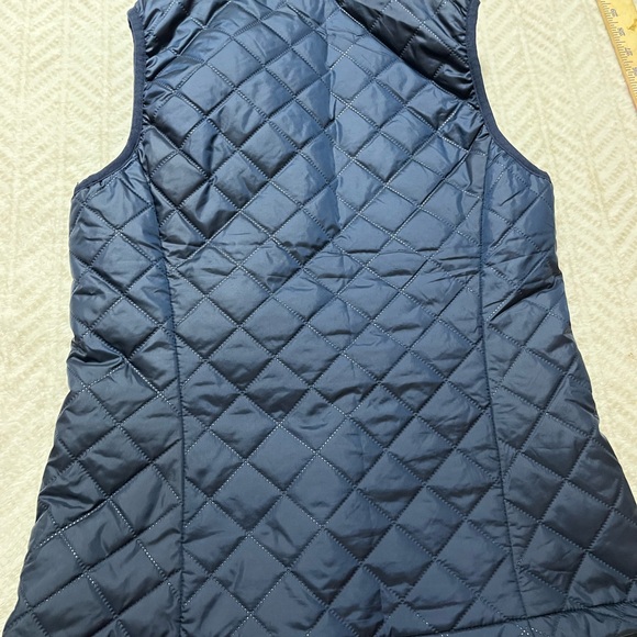 Columbia Navy Quilted Vest Small Omni Heat - Picture 3 of 5